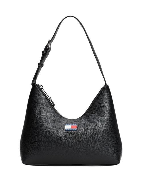 Borsa nera in poliuretano Tommy Jeans | AW0AW17548BDS